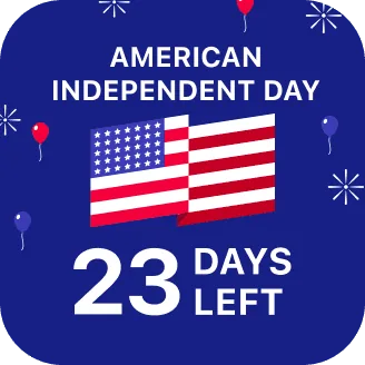 Seasonal countdown widget