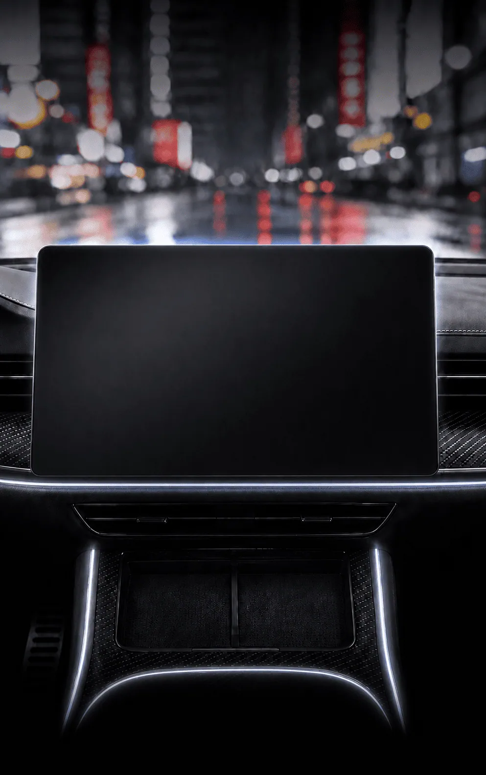 CarPlay screen as the phone connects