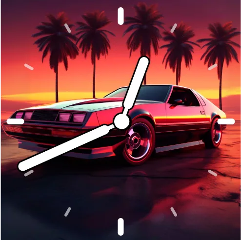 Analog clock widget