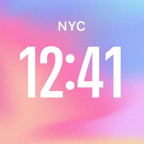 Atomic Clock widget