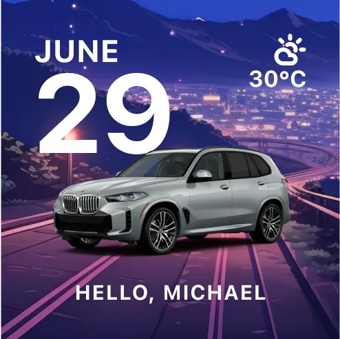 Vehicle widget