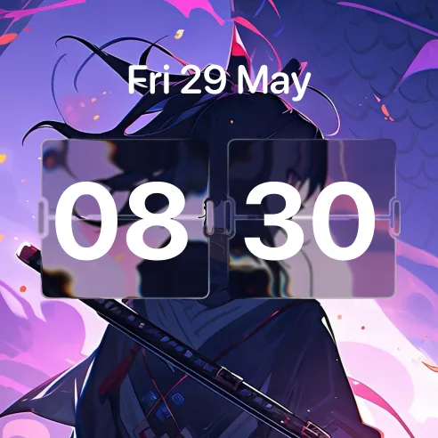 Atomic Clock widget