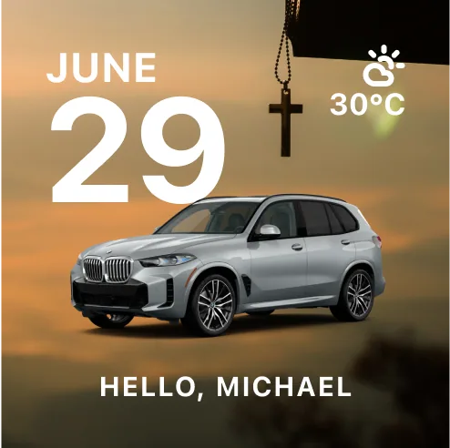 Vehicle widget
