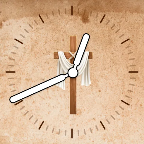 Analog clock widget