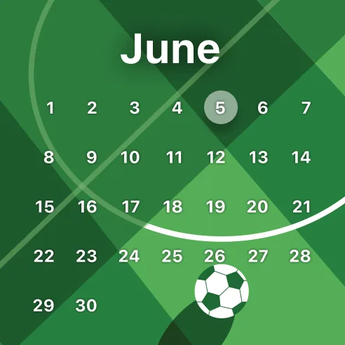 Calendar widget