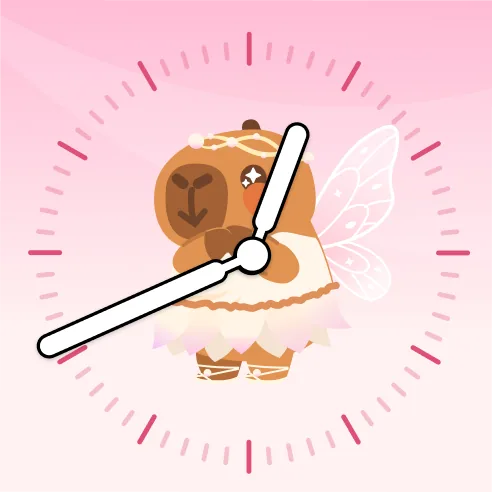 Analog clock widget
