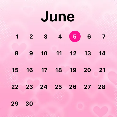 Calendar widget